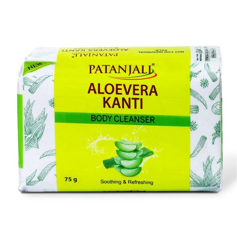 Patanjali Aloevera Kanti Body Cleanser 75 G