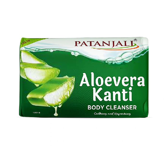Patanjali Aloevera Kanti Body Cleanser 150 G