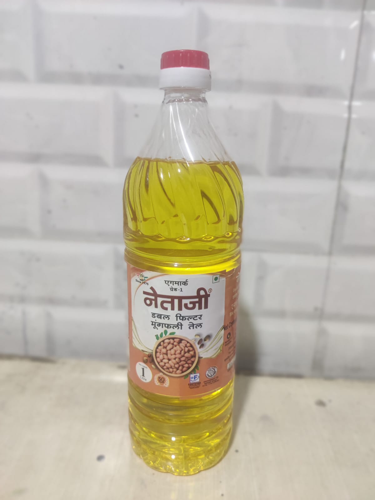NETAJI Groundnut Oil 1Ltr. Bottle