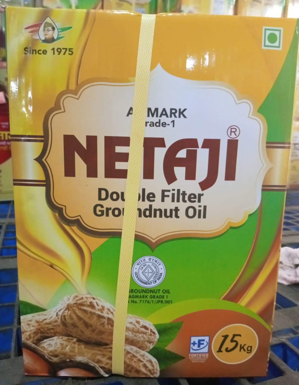 NETAJI Groundnut Oil 15 Kg. Tin