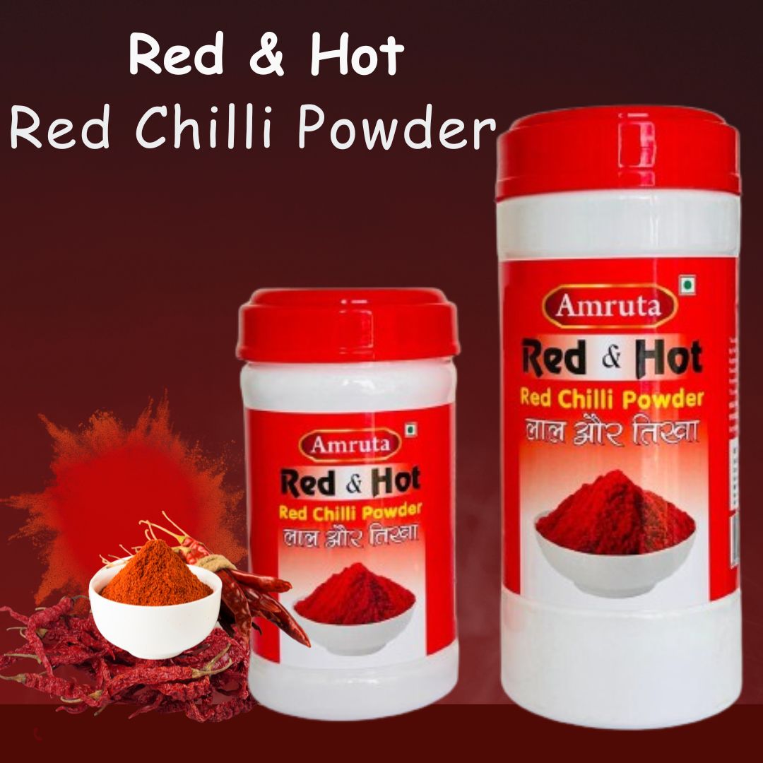 Red & Hot Red Chilli Powder (200gm)