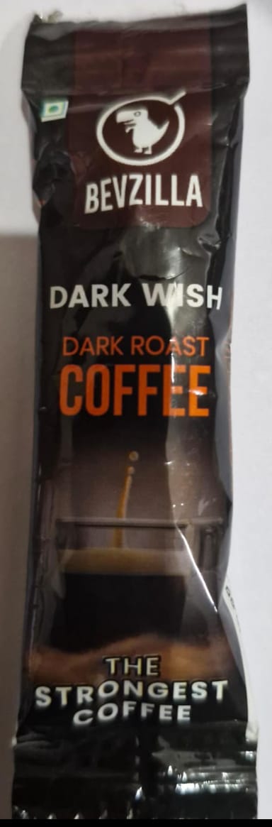 Bevzilla Instant Coffee Powder Sachets Dark wish 2gm