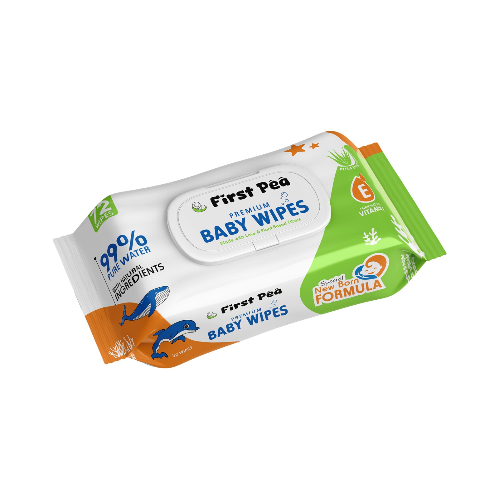 Baby Wipes(72 Wipes/pack)
