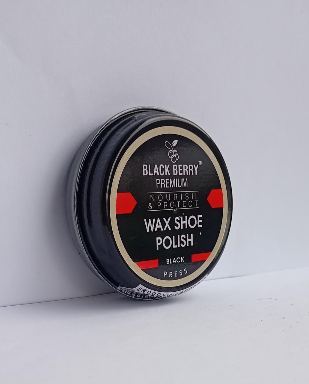 Black Berry Shoe Wax Paste Polish