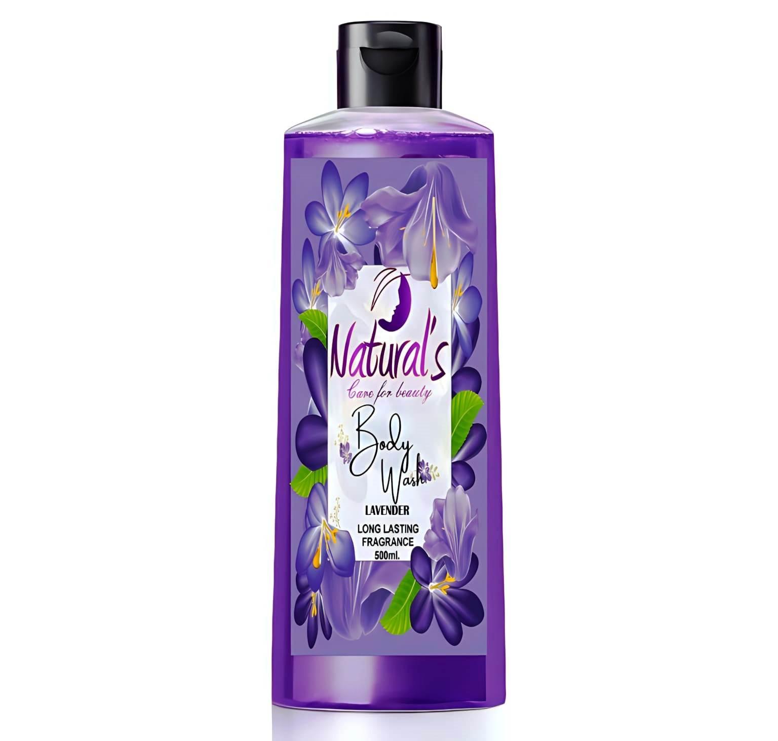 Natural's care For Beauty Magical Body Wash Black Orchid Fragrance & Lavender/For All Skin Type (500ml)