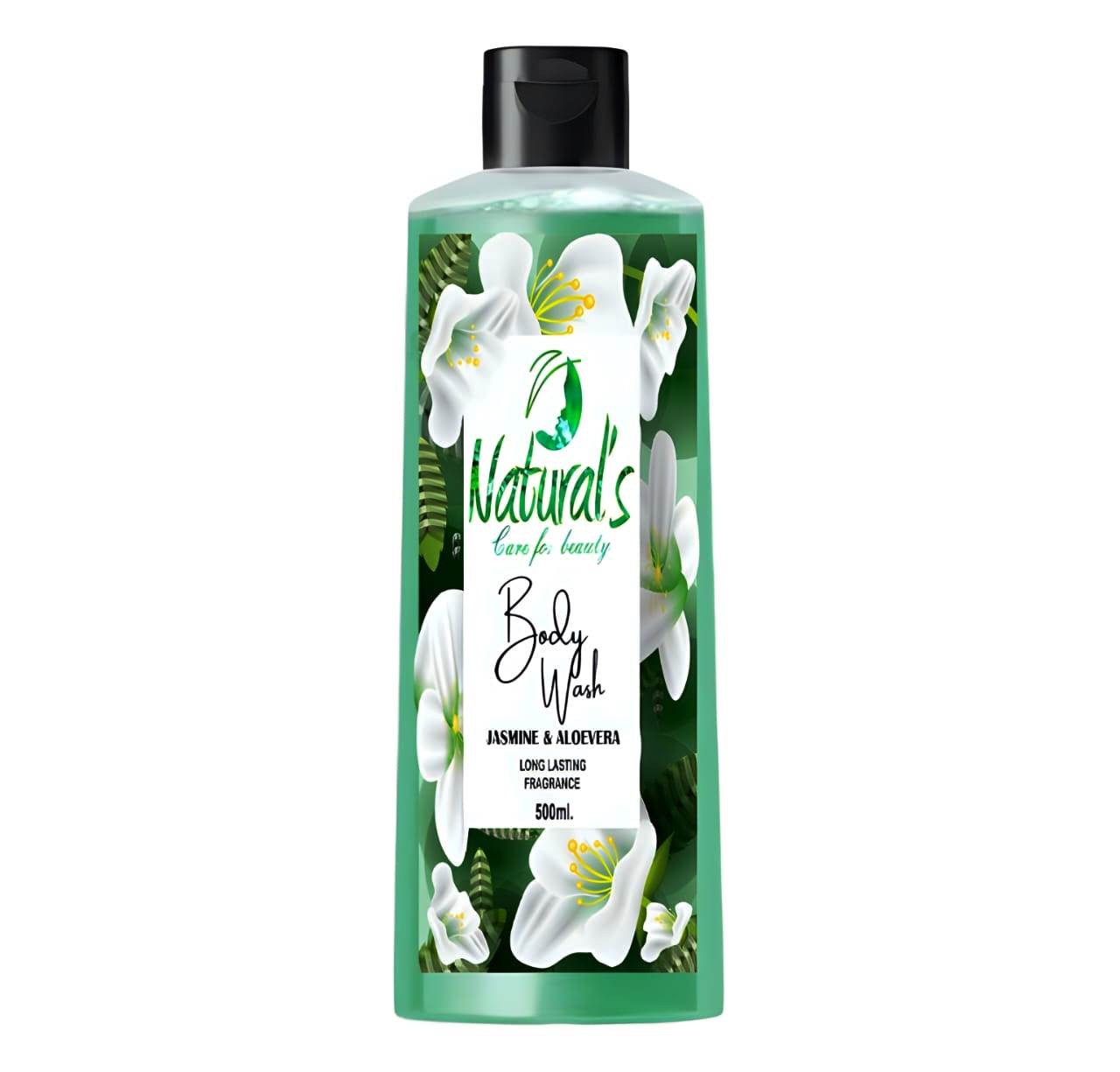 Natural's Care For Beauty Jasmine & Aloevera Body Wash/Shower Gel/For All Skin Type/500ml.