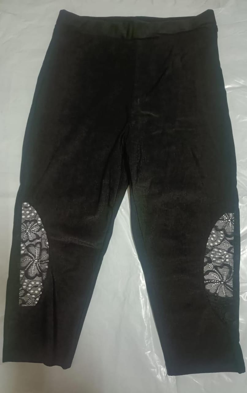 net capri (short) black, s,m