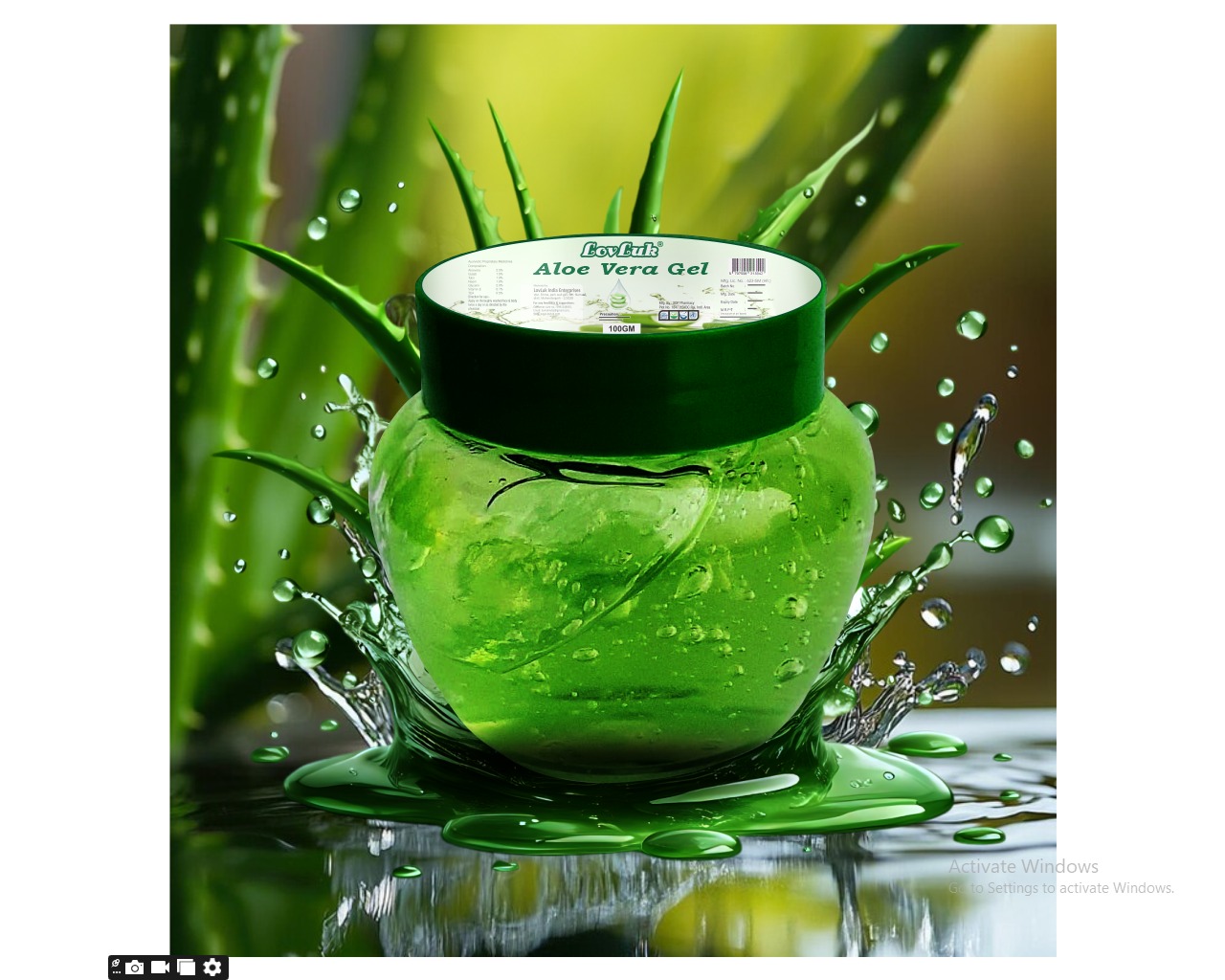 Aloevera jel 100GM