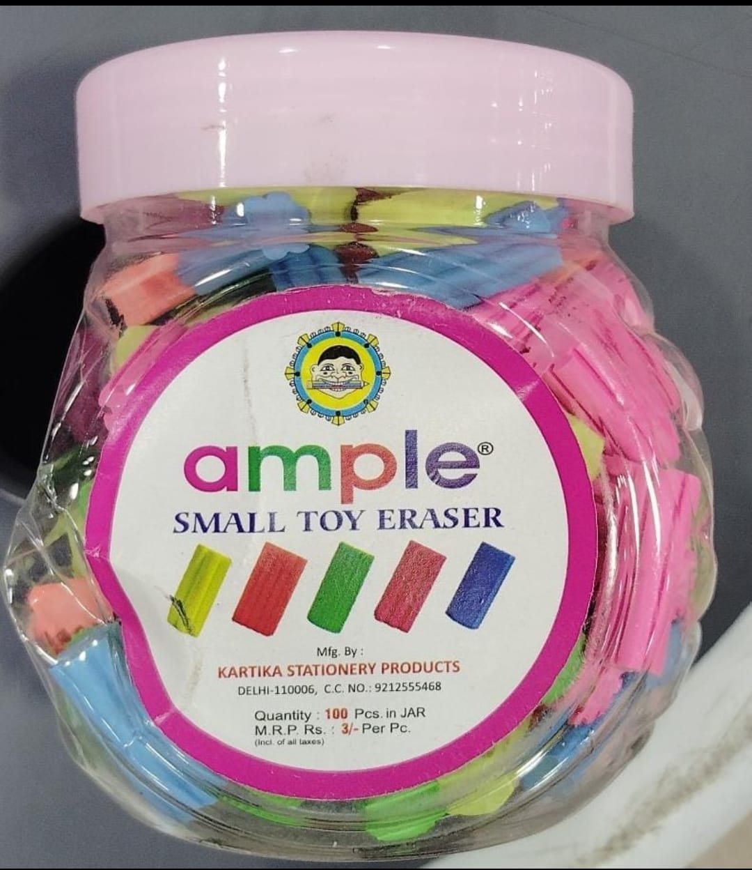 Eraser 100 pcs