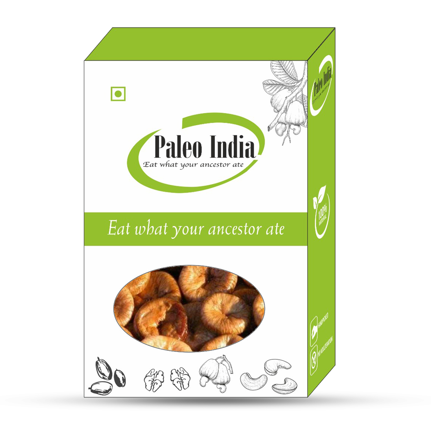 Paleo India 150gm Fig| Anjeer Medium Size