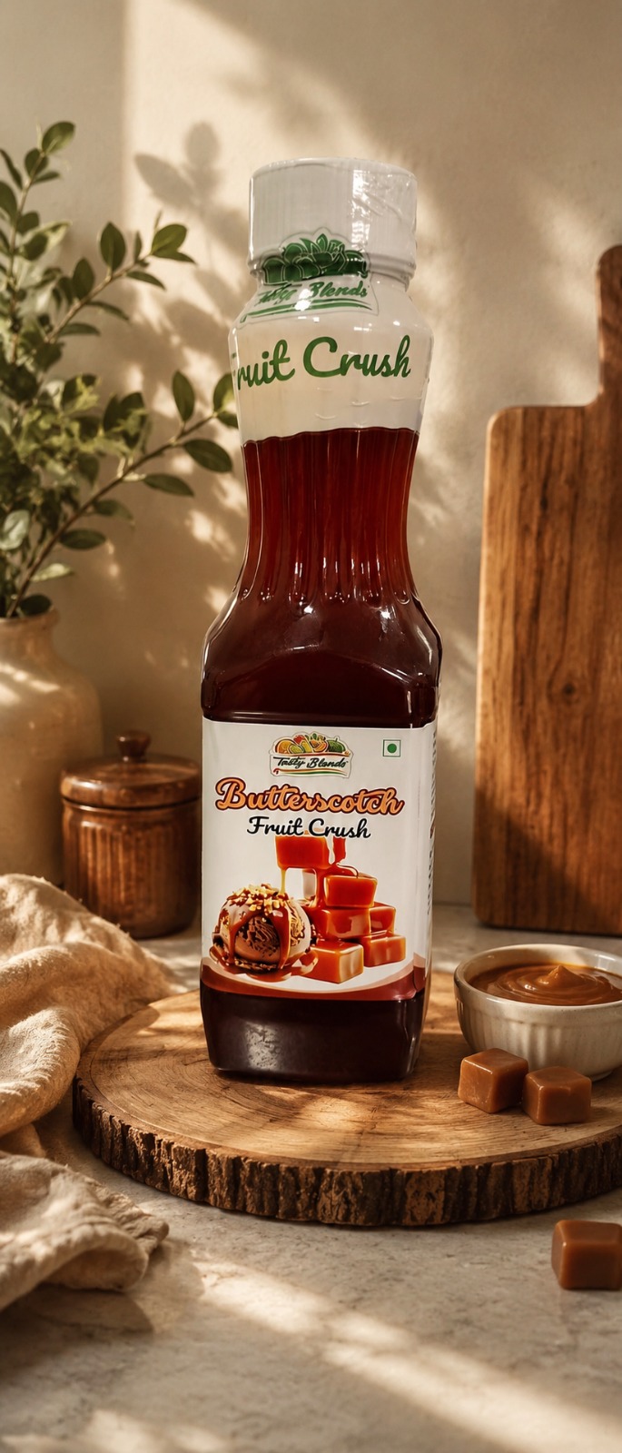 TASTY BLENDS BUTTERSCOTCH FRUIT CRUSH