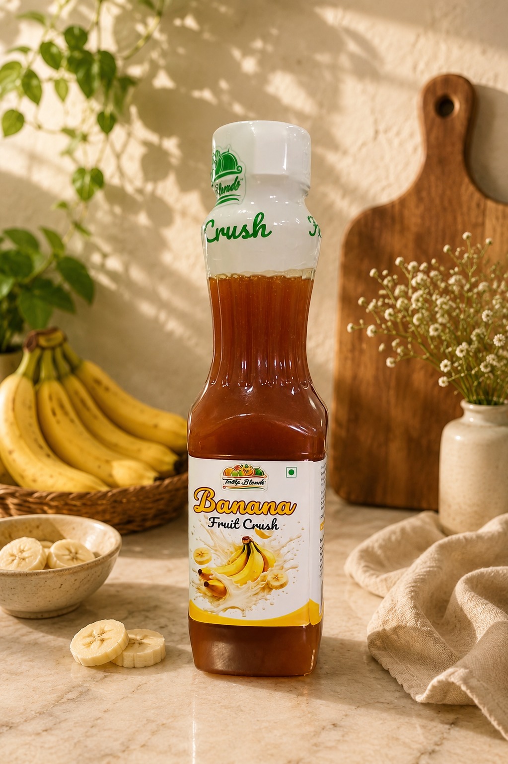 TASTY BLENDS BANANA FRUIT CRUSH