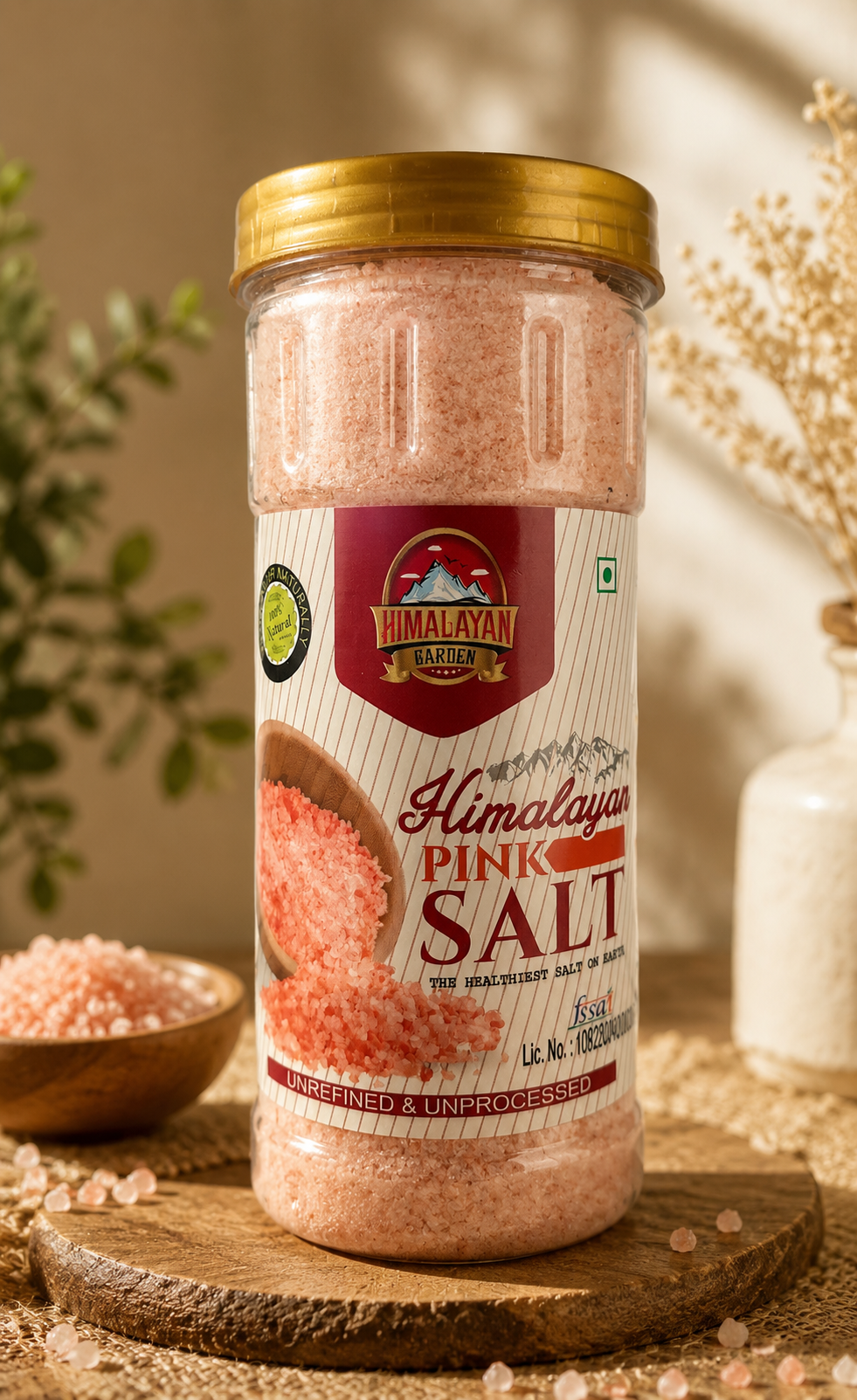HIMALAYAN GARDEN PINK SALT 1 KG