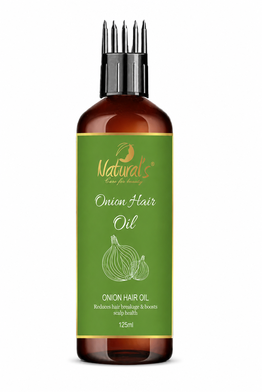 Natural's Care for Beauty Onion Hair Oil 125ml for All Hair Type
