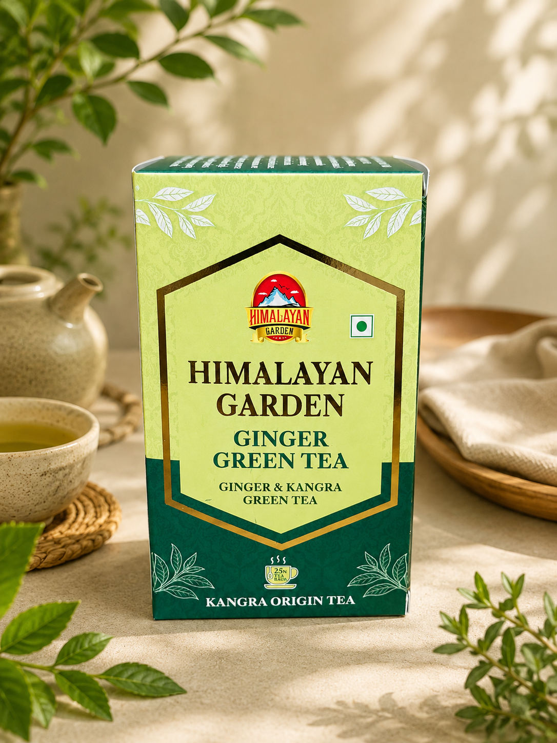 HIMALAYAN GARDEN GINGER GREEN TEa