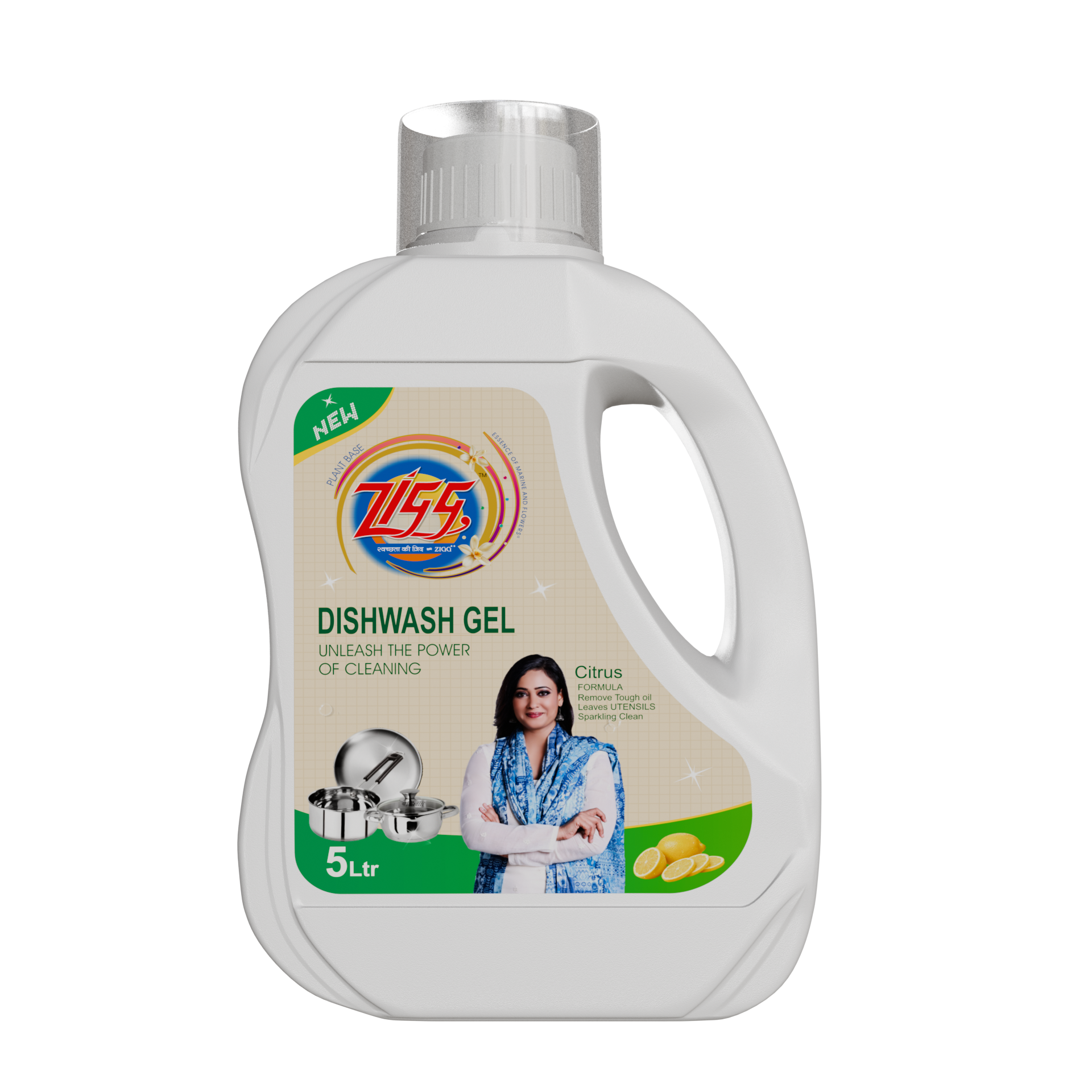 Zigg Dishwash Gel 5 Litre