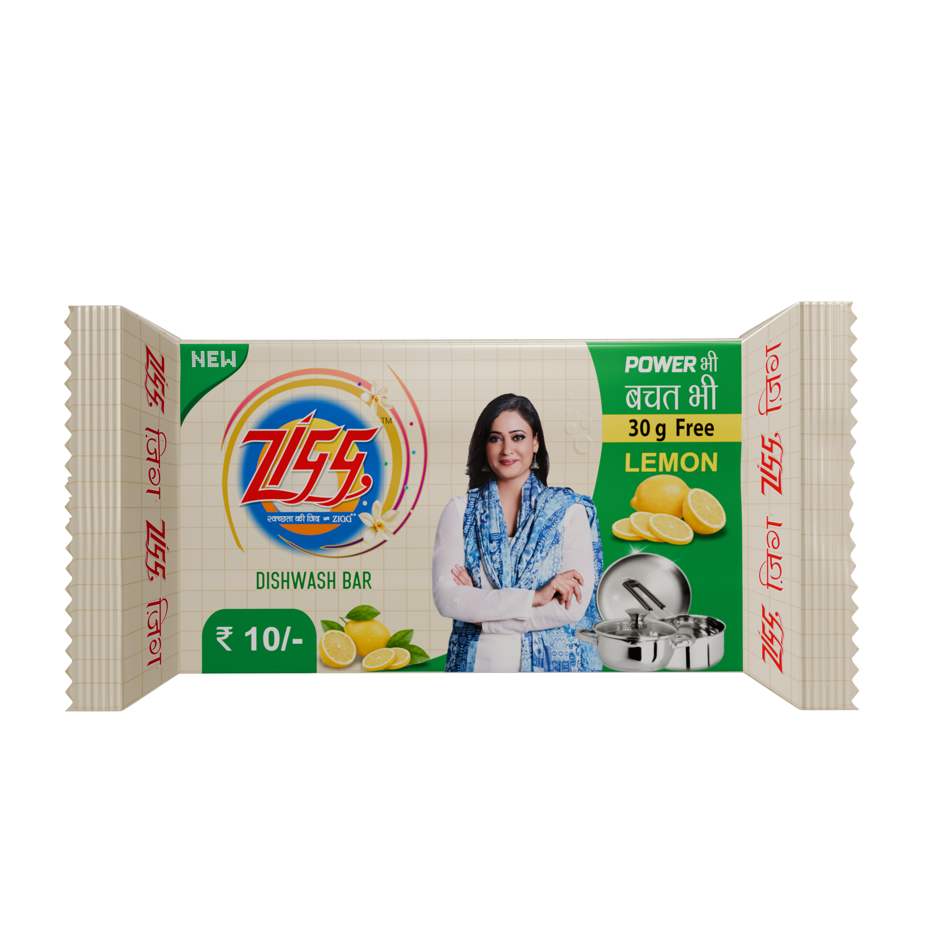 Zigg Dishwash Bar 130 GM