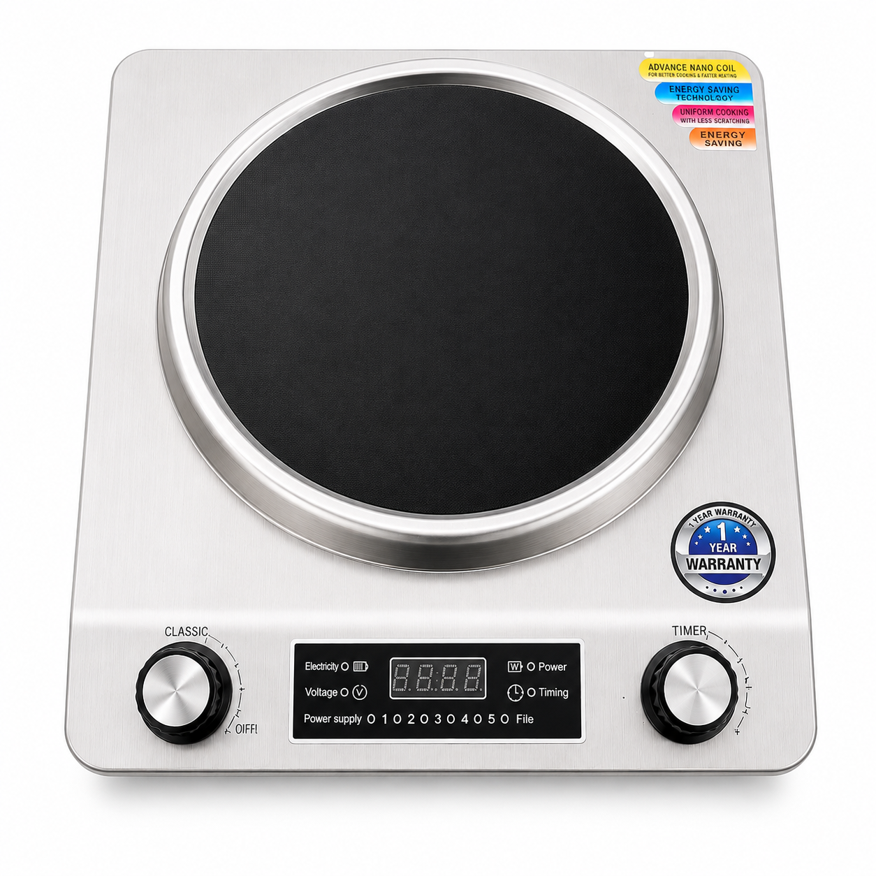 Euro Power Power Saver Induction Cooktop
