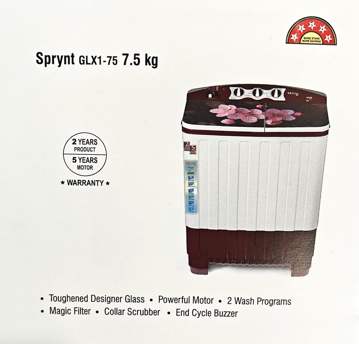 MCCOY WM SPRYNT 7.5KG GLX