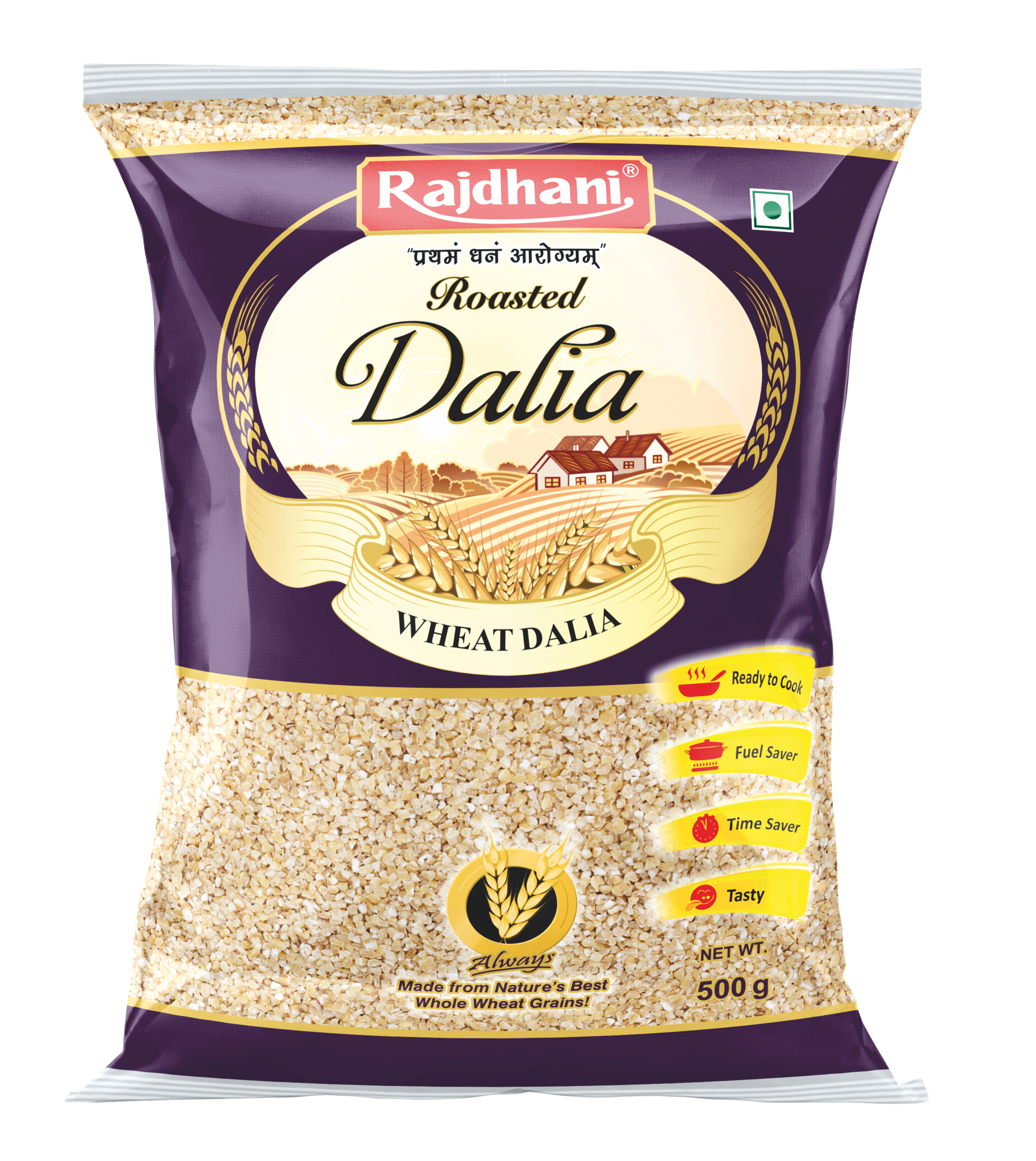 RAJDHANI ROASTED DALIA 500GM