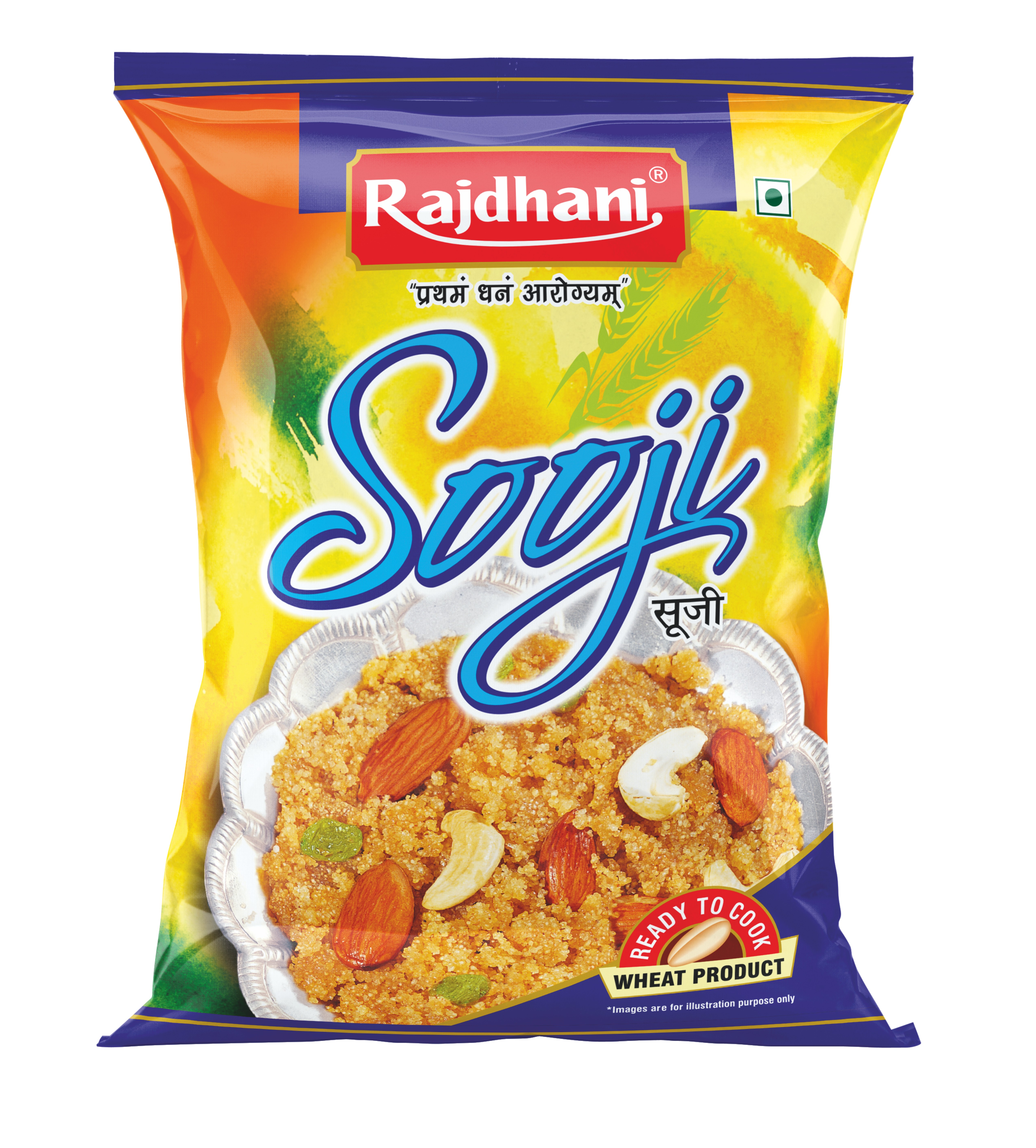 RAJDHANI SOOJI 500GM