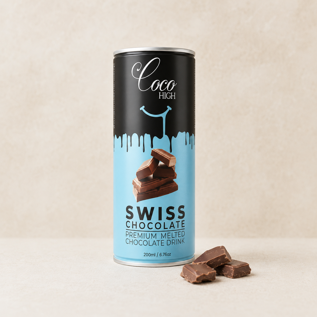 CHOCOLATE MILK - SWISS CHOCOLATE (200ML X 24 CANS)