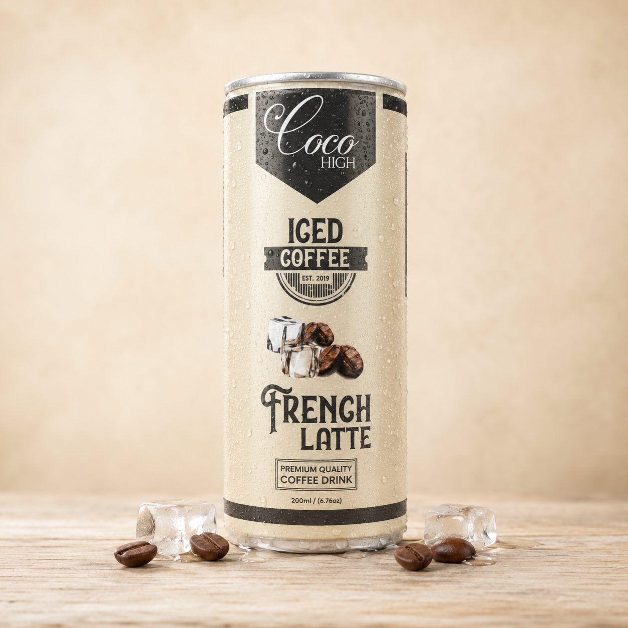 COLD COFFEE - FRENCH LATTE (200ML X 24 CANS)