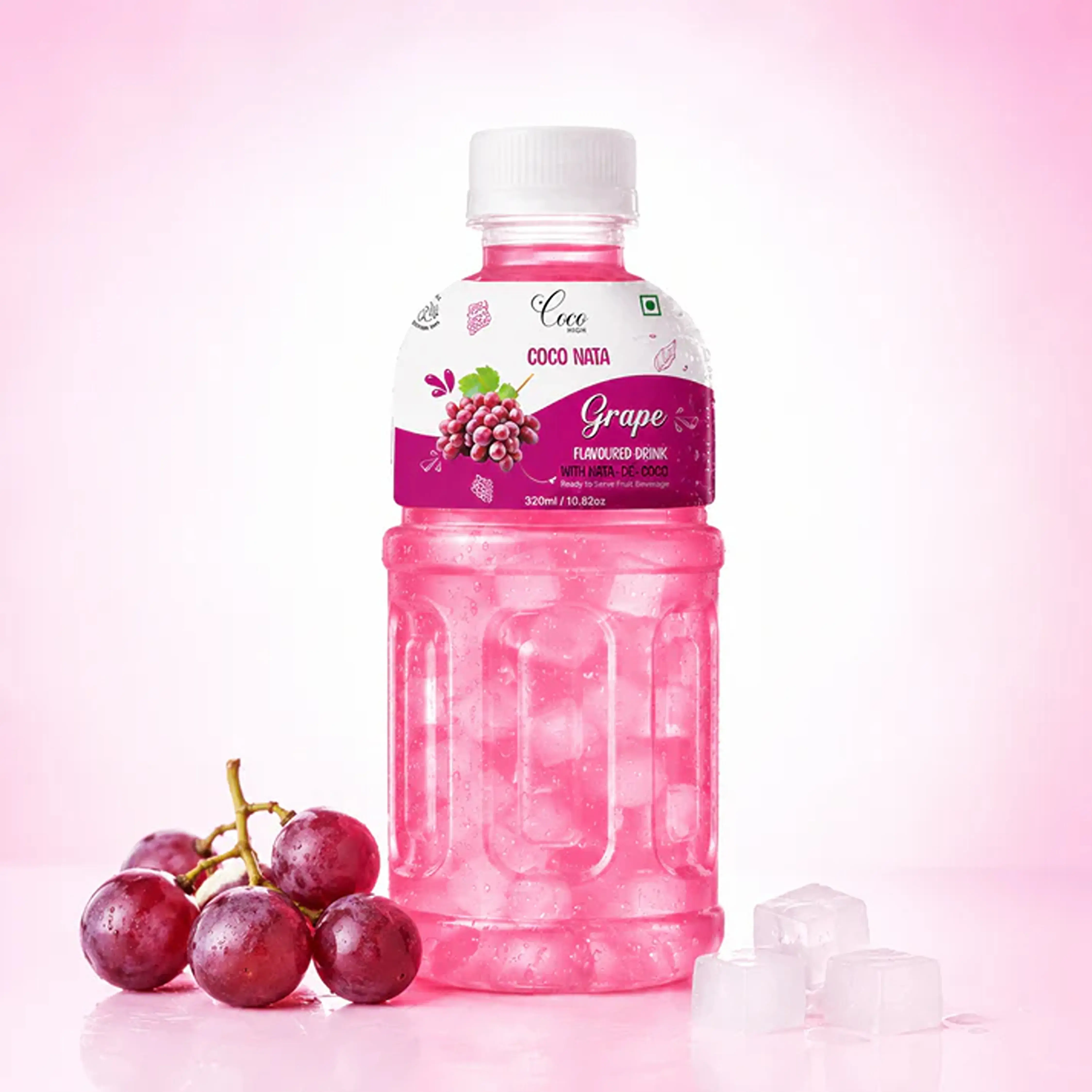 GRAPE JUICE WITH NATA DE COCO JELLY (320ML X 24)